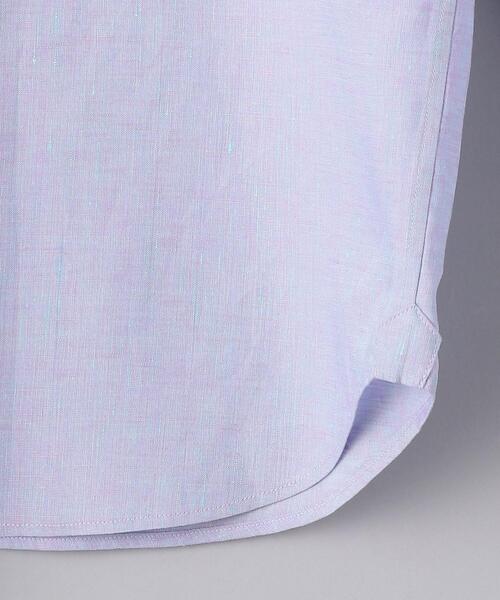 UNITED ARROWS（ユナイテッドアローズ）の「UBC リネン シャンブレー レギュラーカラーシャツ 21SS◆（シャツ/ブラウス・レディース・ブラック/オレンジ/ライラック・38/36）」の18枚目の写真