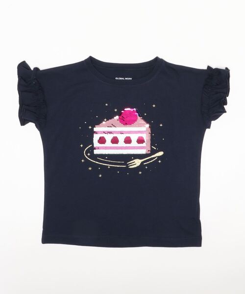 GLOBAL WORK（グローバルワーク）の「【キッズ】吸水速乾GIRLSモチーフT半袖/933569（Tシャツ/カットソー・キッズ・スカイブルー/ネイビー/オフホワイト/ダークグレー/ブルー系その他/ライトピンク/グレー系その他7/ホワイト/ホワイト系その他2/ホワイト系その他3/チャコールグレー/ライトブルー・110cm/100cm/120cm/130cm/140cm/150cm/160cm）」の19枚目の写真