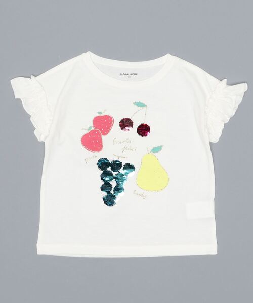 GLOBAL WORK（グローバルワーク）の「【キッズ】吸水速乾GIRLSモチーフT半袖/933569（Tシャツ/カットソー・キッズ・スカイブルー/ネイビー/オフホワイト/ダークグレー/ブルー系その他/ライトピンク/グレー系その他7/ホワイト/ホワイト系その他2/ホワイト系その他3/チャコールグレー/ライトブルー・110cm/100cm/120cm/130cm/140cm/150cm/160cm）」の20枚目の写真