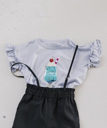 GLOBAL WORK | 【キッズ】吸水速乾GIRLSモチーフT半袖/933569(Tシャツ/カットソー)