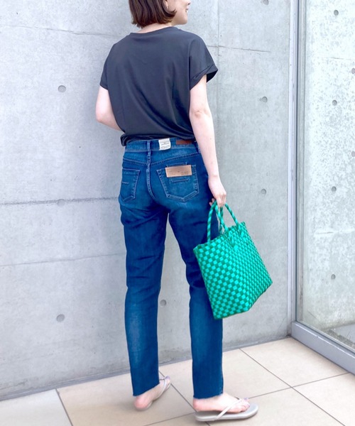 RIVE DROITE(リヴドロワ)の「【Lalo(ラロ)】カラープラカゴバッグ(かごバッグ・レディース・グリーン/レッド・FREE)」の5枚目の写真