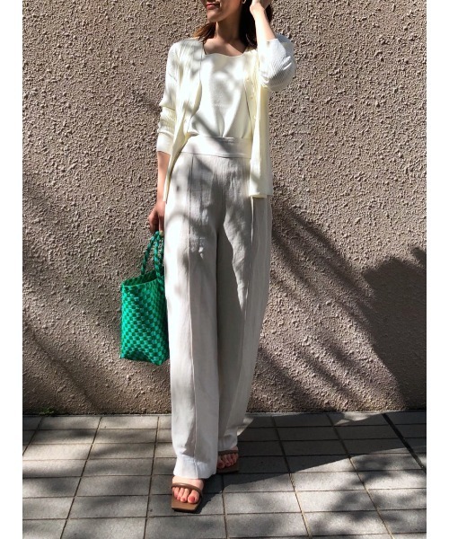 RIVE DROITE(リヴドロワ)の「【Lalo(ラロ)】カラープラカゴバッグ(かごバッグ・レディース・グリーン/レッド・FREE)」の6枚目の写真