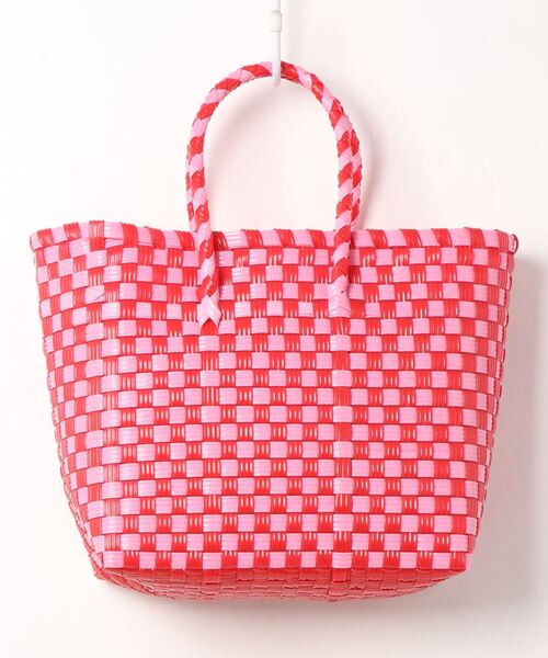 RIVE DROITE(リヴドロワ)の「【Lalo(ラロ)】カラープラカゴバッグ(かごバッグ・レディース・グリーン/レッド・FREE)」の7枚目の写真