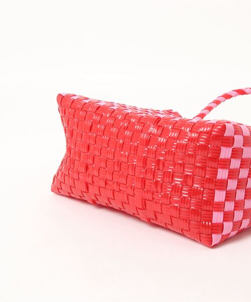 RIVE DROITE(リヴドロワ)の「【Lalo(ラロ)】カラープラカゴバッグ(かごバッグ・レディース・グリーン/レッド・FREE)」の8枚目の写真