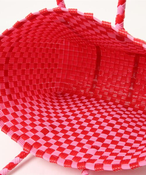 RIVE DROITE(リヴドロワ)の「【Lalo(ラロ)】カラープラカゴバッグ(かごバッグ・レディース・グリーン/レッド・FREE)」の9枚目の写真