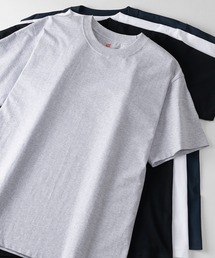 【Hanes/ヘインズ】 BEEFY-T クルーネック Tシャツ ユニセックス/半袖/無地/2枚セット