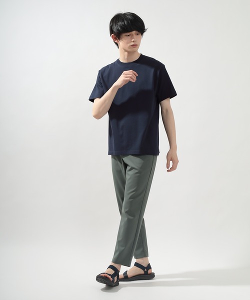 HANES(ヘインズ)の「【Hanes/ヘインズ】 BEEFY-T クルーネック Tシャツ ユニセックス/半袖/無地/2枚セット(Tシャツ/カットソー・メンズ・ネイビー/ホワイト/ブラック/グレー・XL/L/M)」の14枚目の写真