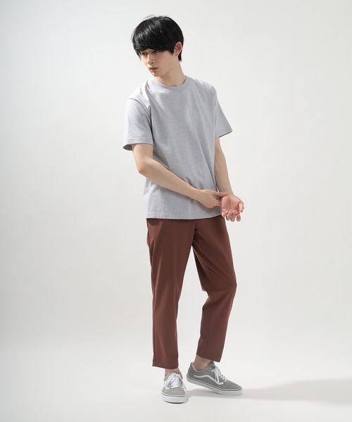 HANES(ヘインズ)の「【Hanes/ヘインズ】 BEEFY-T クルーネック Tシャツ ユニセックス/半袖/無地/2枚セット(Tシャツ/カットソー・メンズ・ネイビー/ホワイト/ブラック/グレー・XL/L/M)」の12枚目の写真