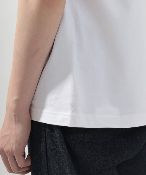 HANES(ヘインズ)の「【Hanes/ヘインズ】 BEEFY-T クルーネック Tシャツ ユニセックス/半袖/無地/2枚セット(Tシャツ/カットソー・メンズ・ネイビー/ホワイト/ブラック/グレー・XL/L/M)」の17枚目の写真