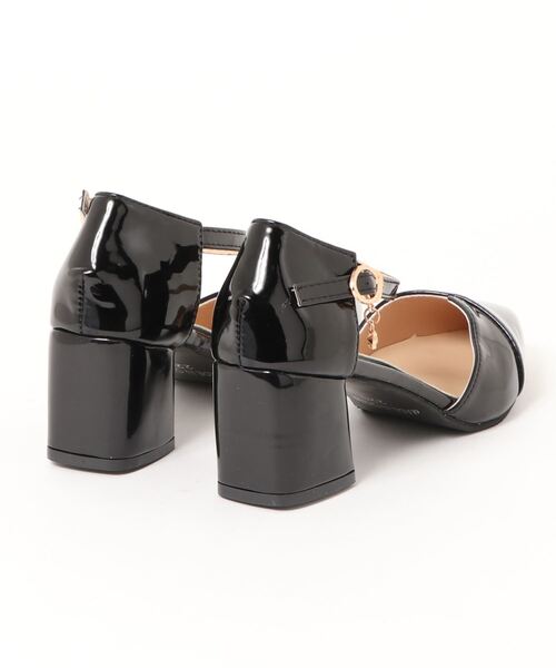 STYLEBLOCK（スタイルブロック）の「ポインテッドトゥストラップパンプス（パンプス・レディース・ブラック/ピンク/ベージュ・40/34/38/35/39/37/36）」の4枚目の写真