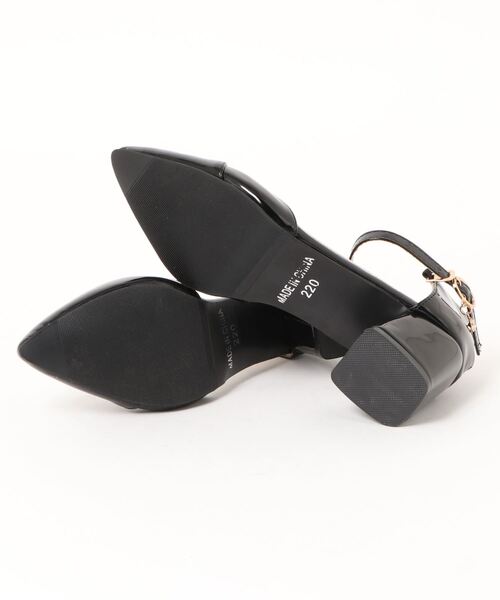 STYLEBLOCK（スタイルブロック）の「ポインテッドトゥストラップパンプス（パンプス・レディース・ブラック/ピンク/ベージュ・40/34/38/35/39/37/36）」の5枚目の写真