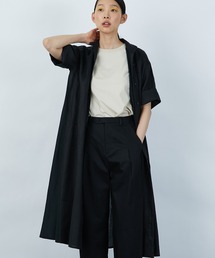 LOISIR | 異素材コンビシャツワンピース(シャツワンピース)