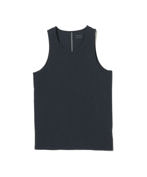 BEAMS LIGHTS（ビームスライツ）の「BEAMS LIGHTS / コットン タンクトップ（タンクトップ・メンズ・ブラック/ホワイト/ライトブルー/ネイビー・SMALL/MEDIUM/LARGE/X-LARGE）」の4枚目の写真
