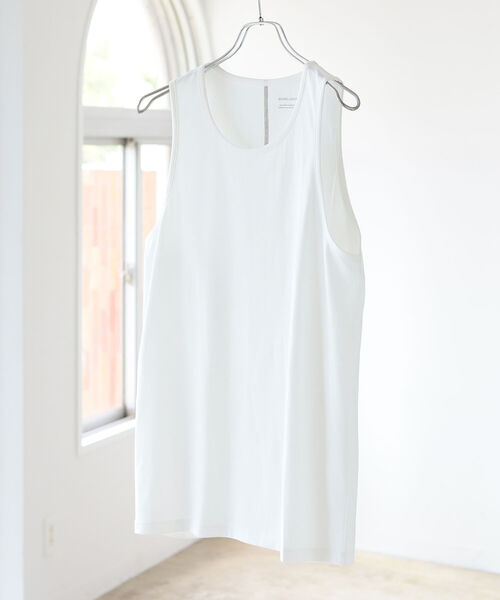 BEAMS LIGHTS（ビームスライツ）の「BEAMS LIGHTS / コットン タンクトップ（タンクトップ・メンズ・ブラック/ホワイト/ライトブルー/ネイビー・SMALL/MEDIUM/LARGE/X-LARGE）」の2枚目の写真