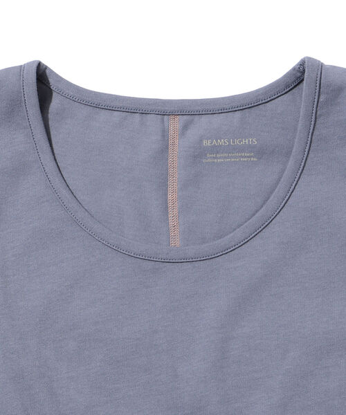 BEAMS LIGHTS（ビームスライツ）の「BEAMS LIGHTS / コットン タンクトップ（タンクトップ・メンズ・ブラック/ホワイト/ライトブルー/ネイビー・SMALL/MEDIUM/LARGE/X-LARGE）」の9枚目の写真