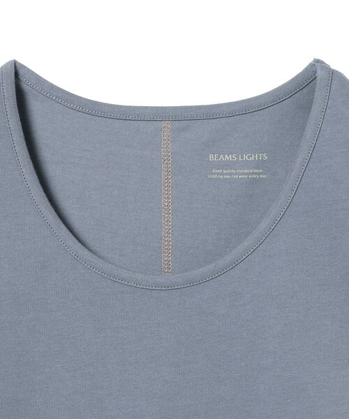 BEAMS LIGHTS（ビームスライツ）の「BEAMS LIGHTS / コットン タンクトップ（タンクトップ・メンズ・ブラック/ホワイト/ライトブルー/ネイビー・SMALL/MEDIUM/LARGE/X-LARGE）」の21枚目の写真
