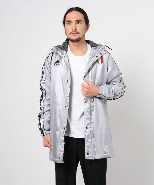 Kappa（カッパ）の「Kappa(カッパ)【MENS】ウォーマーハーフコート 
