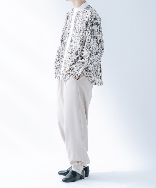 epnok（エプノック）の「クレリックルーズ柄シャツ（シャツ/ブラウス・メンズ・ベージュ/オレンジ/グレー・SMALL/MEDIUM/LARGE）」の12枚目の写真