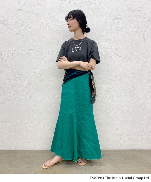 GOOD ROCK SPEED(グッドロックスピード)の「CAT'S TEE02(Tシャツ/カットソー・レディース・ブラック・FREE)」の4枚目の写真