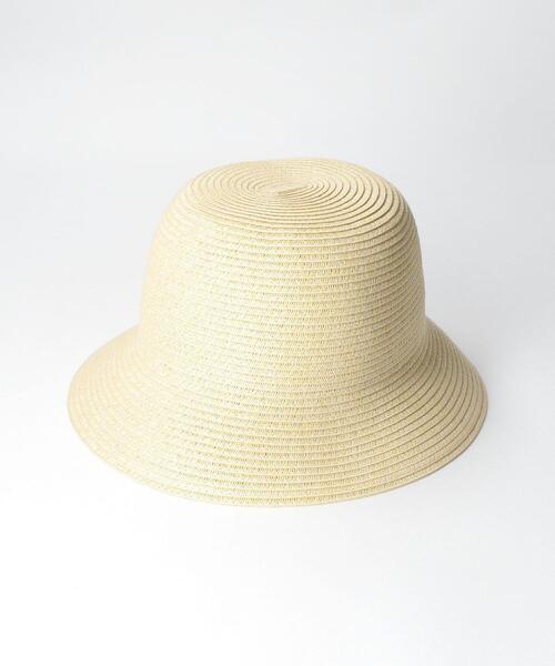 THE STATION STORE（ザ ステーション ストア）の「＜CASSELINI>ブレードベル ハット（ハット・レディース・ライトグレー/ナチュラル・FREE）」の2枚目の写真