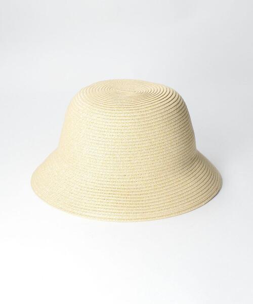 THE STATION STORE（ザ ステーション ストア）の「＜CASSELINI>ブレードベル ハット（ハット・レディース・ライトグレー/ナチュラル・FREE）」の3枚目の写真
