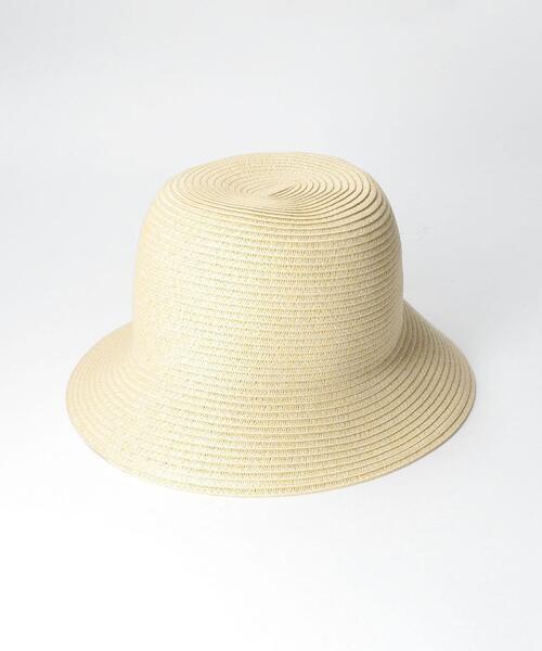 THE STATION STORE（ザ ステーション ストア）の「＜CASSELINI>ブレードベル ハット（ハット・レディース・ライトグレー/ナチュラル・FREE）」の4枚目の写真
