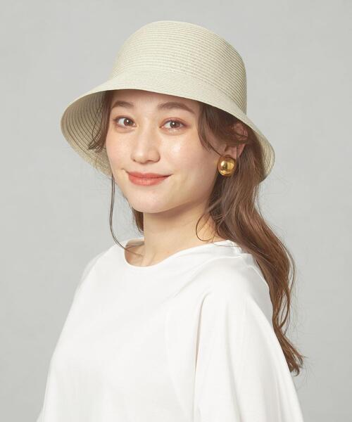 THE STATION STORE（ザ ステーション ストア）の「＜CASSELINI>ブレードベル ハット（ハット・レディース・ライトグレー/ナチュラル・FREE）」の10枚目の写真