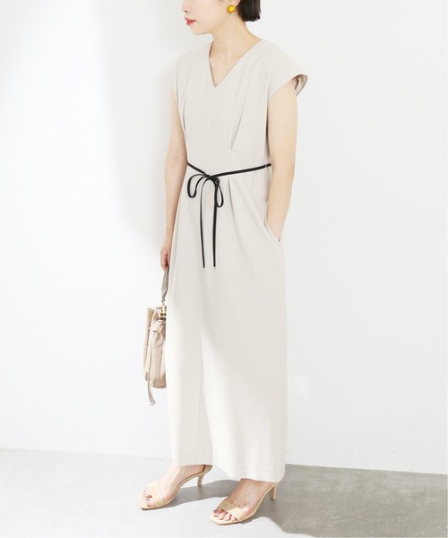 セール リフラクス V ネックワンピース 手洗い可能 ワンピース La Totalite ラトータリテ のファッション通販 Zozotown