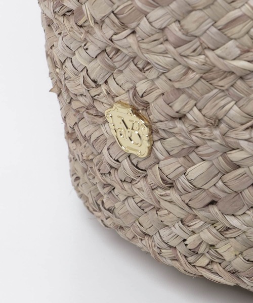 URBAN RESEARCH ROSSO（アーバンリサーチロッソ）の「VIOLAd’ORO　ノットハンドルラフィアトート（かごバッグ・レディース・ライトブラウン・-）」の7枚目の写真