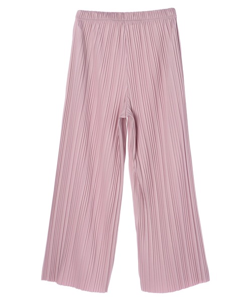 CRAFT STANDARD BOUTIQUE（クラフトスタンダードブティック）の「プリーツストレートパンツ　＊（その他パンツ・レディース・チャコールグレー/ブラウン/オリーブ/ピンク/ミント/グレイッシュベージュ・FREE）」の7枚目の写真