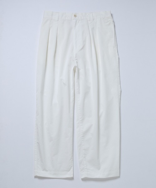 ADAM ET ROPE'（アダムエロペ）の「《WEB限定》ルーズ2タック ワイドテーパードアンクルパンツ/UNISEX（その他パンツ・メンズ・ホワイト/ブラック/ピンク系その他/カーキ系・S/M/L）」の14枚目の写真