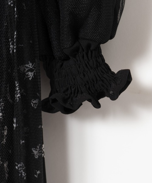 LAYMEE（レイミー）の「Heath OP / ヒースワンピース（ワンピース・レディース・ホワイト/ブラック/グリーン・FREE）」の4枚目の写真