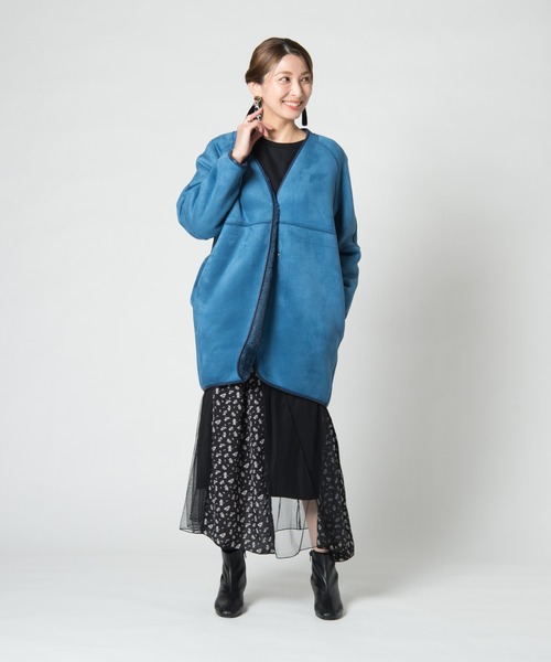 LAYMEE（レイミー）の「Heath OP / ヒースワンピース（ワンピース・レディース・ホワイト/ブラック/グリーン・FREE）」の9枚目の写真