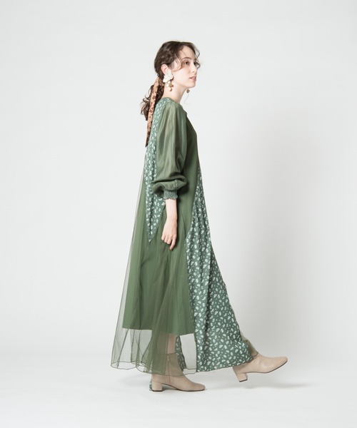 LAYMEE（レイミー）の「Heath OP / ヒースワンピース（ワンピース・レディース・ホワイト/ブラック/グリーン・FREE）」の12枚目の写真