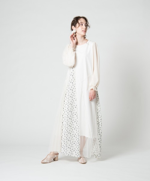 LAYMEE（レイミー）の「Heath OP / ヒースワンピース（ワンピース・レディース・ホワイト/ブラック/グリーン・FREE）」の14枚目の写真