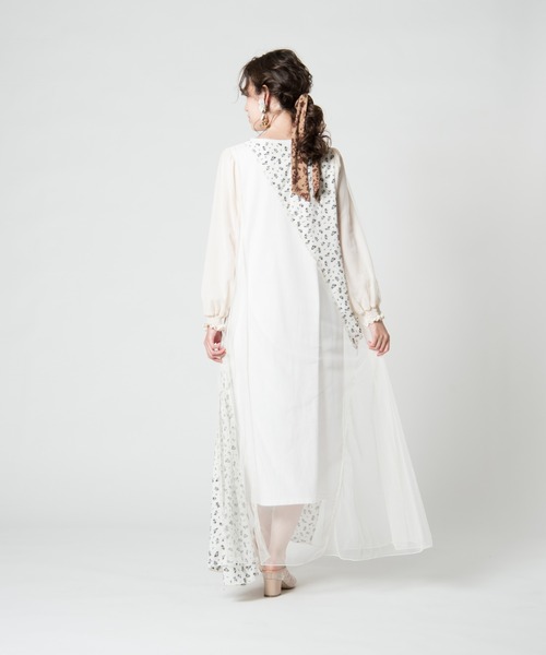 LAYMEE（レイミー）の「Heath OP / ヒースワンピース（ワンピース・レディース・ホワイト/ブラック/グリーン・FREE）」の16枚目の写真