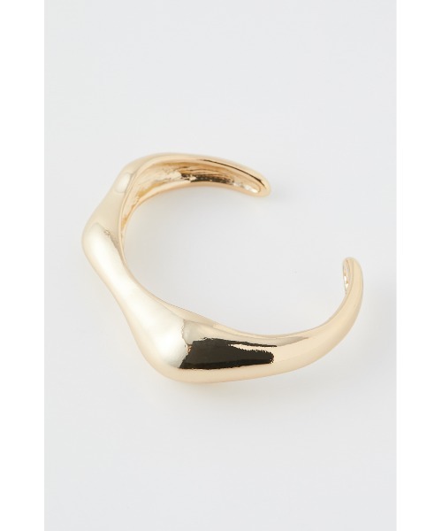 SLY（スライ）の「UNIQUE METAL BANGLE/メタルバングル（バングル/リストバンド・レディース・シルバー/ゴールド・FREE）」の21枚目の写真