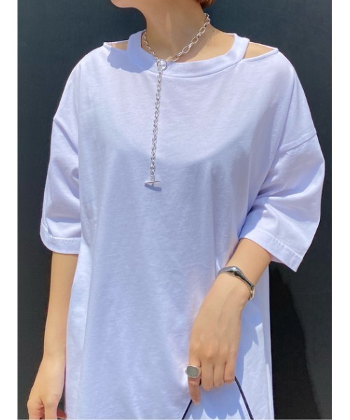 SLY（スライ）の「UNIQUE METAL BANGLE/メタルバングル（バングル/リストバンド・レディース・シルバー/ゴールド・FREE）」の12枚目の写真