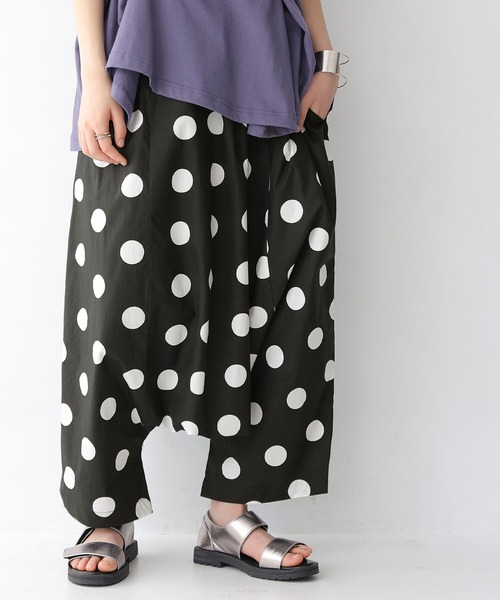 osharewalker（オシャレウォーカー）の「【廃盤】『総柄コットンサルエルパンツ』（その他パンツ・レディース・チェック/ドット・FREE）」の14枚目の写真