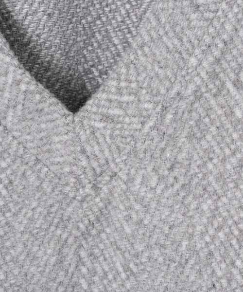 CASPER JOHN(キャスパージョン)の「V-neck Shaggy Sweat/Vネックシャギースウェット(スウェット・メンズ・ホワイト/ブラック/ホワイト×ブラック・SMALL/MEDIUM/LARGE)」の21枚目の写真