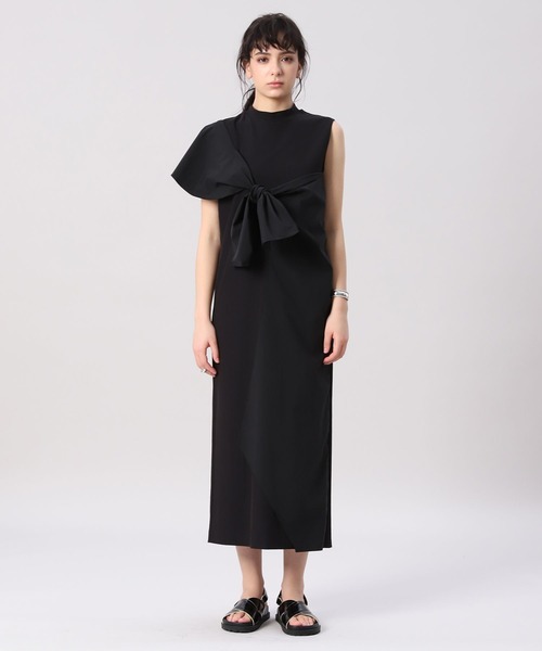 Luftrobe(ルフトローブ)の「《Luftrobe》アシンメトリーカットドレス(ワンピース・レディース・ブラック・9号)」の5枚目の写真