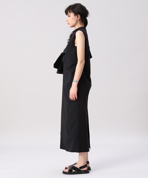 Luftrobe(ルフトローブ)の「《Luftrobe》アシンメトリーカットドレス(ワンピース・レディース・ブラック・9号)」の7枚目の写真