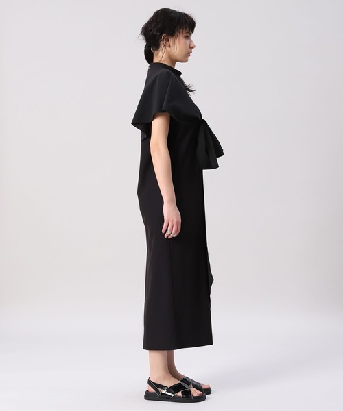 Luftrobe(ルフトローブ)の「《Luftrobe》アシンメトリーカットドレス(ワンピース・レディース・ブラック・9号)」の8枚目の写真