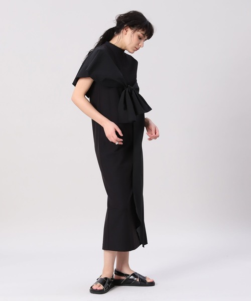 Luftrobe(ルフトローブ)の「《Luftrobe》アシンメトリーカットドレス(ワンピース・レディース・ブラック・9号)」の4枚目の写真