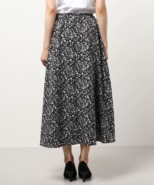 ehka sopo(エヘカソポ)の「小花柄&ドット柄アソートギャザースカート(スカート・レディース・イエロー/ブラック/ミント/ブラウン・フリ-)」の5枚目の写真