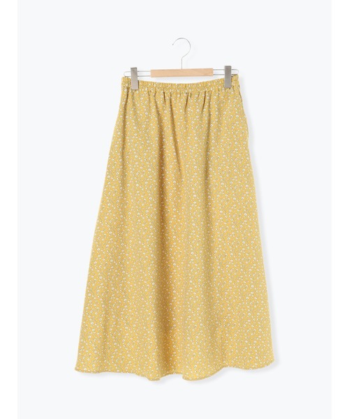ehka sopo(エヘカソポ)の「小花柄&ドット柄アソートギャザースカート(スカート・レディース・イエロー/ブラック/ミント/ブラウン・フリ-)」の21枚目の写真