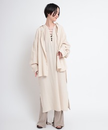 AUDITION（オーディション）の「D1564 オーガニックコットンワンピース（ワンピース）」