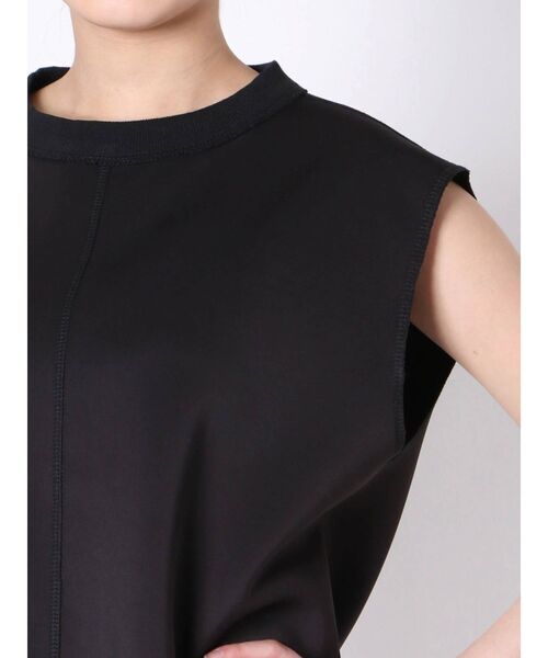 EMODA（エモダ）の「ワイドショルダーショートワンピース（ワンピース・レディース・ブラック/オレンジ/グリーン/マスタード・FREE）」の19枚目の写真