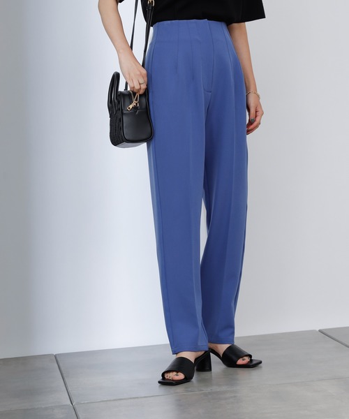 COLONY 2139（コロニートゥーワンスリーナイン）の「ストレッチイージーケアパンツ(テーパード)（その他パンツ・レディース・ブラック/グリーン/ブルー/パープル/チャコールグレー・SMALL/MEDIUM/LARGE）」の13枚目の写真