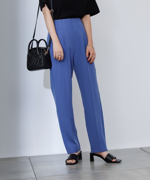 COLONY 2139（コロニートゥーワンスリーナイン）の「ストレッチイージーケアパンツ(テーパード)（その他パンツ・レディース・ブラック/グリーン/ブルー/パープル/チャコールグレー・SMALL/MEDIUM/LARGE）」の14枚目の写真